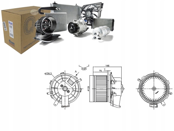 фото №1, Вентилятор вентилятор citroen jumper fiat ducato peugeot boxer