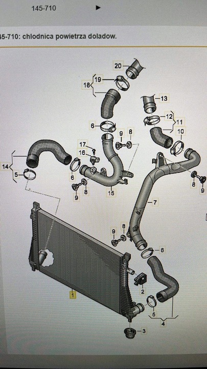 фото №8, Интеркулер радиаторов vw 5q0145803ad golf 8 viii gti