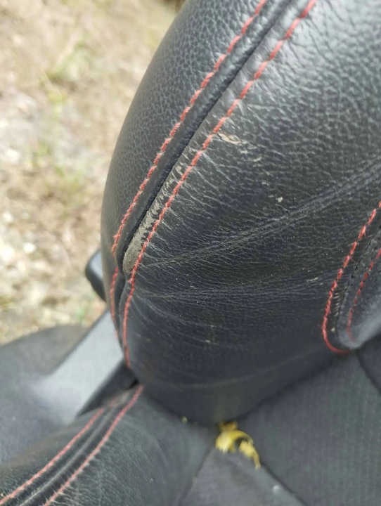 фото №5, Комплект сидінь алькантара з червона нитка ford mondeo mk4