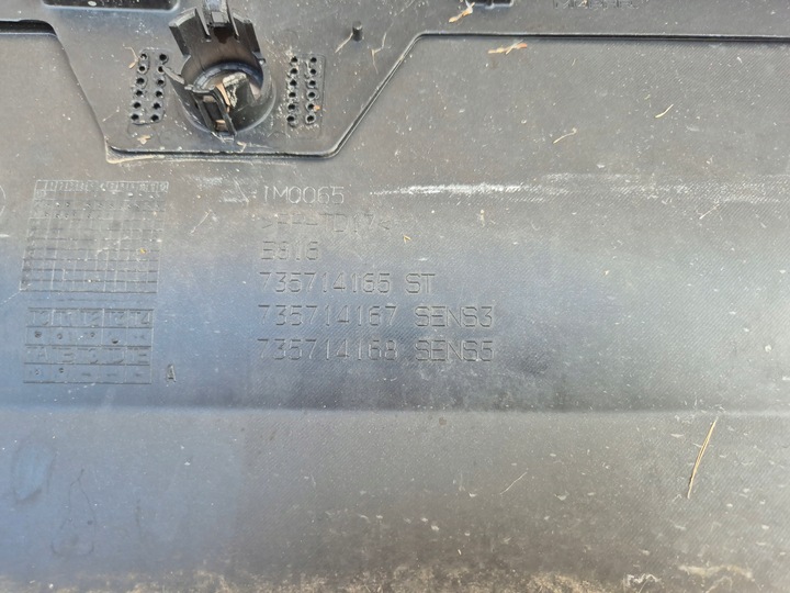 фото №13, Fiat 500e 20r .бампер зад a636