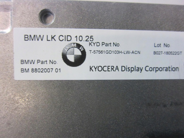 фото №10, Bmw x3 g01 экран дисплей монитор навигации 10,25'' 6841920 65508802007