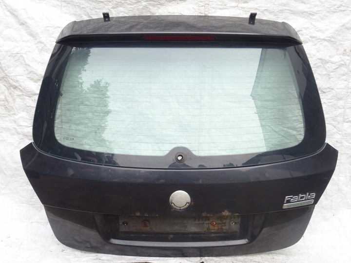 фото №1, Скло кришки зад задня заднє skoda fabia ii 2 5j9 універсал 2008 r