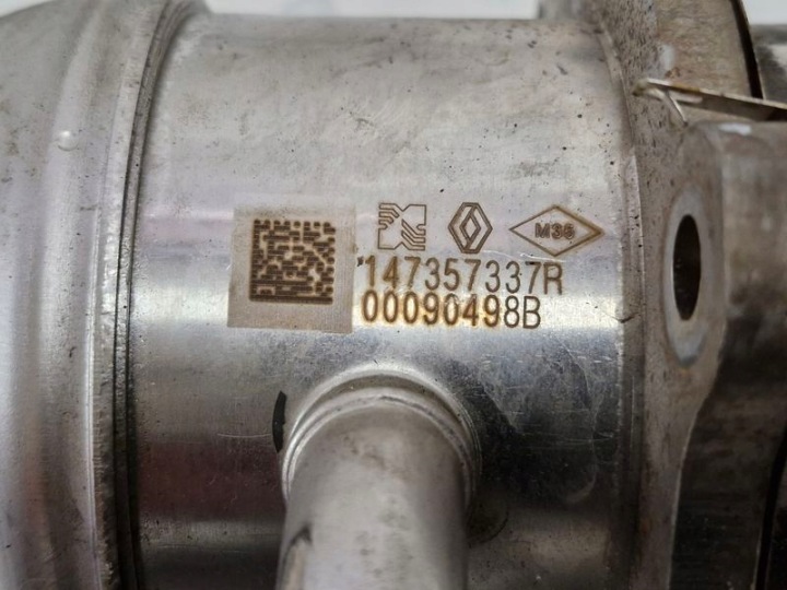 фото №7, Renault scenic iv 4 1.7 dci радіатор вихлопних газів egr 147357337r