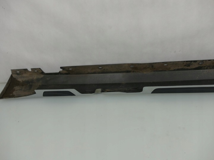 фото №11, Bmw e87 1 планка пороговая правая накладка серебряная