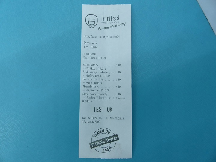 фото №5, Тест стартер seat ibiza iii 6l 02-08 1.4 16v