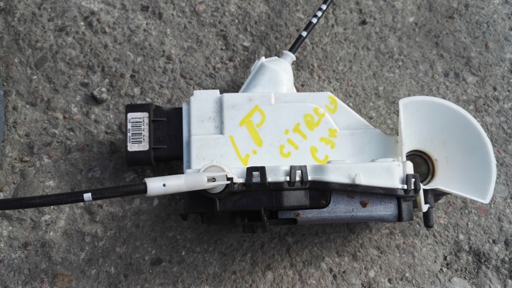 фото №2, Замок дверь з ручка зад левый citroen c3 ii