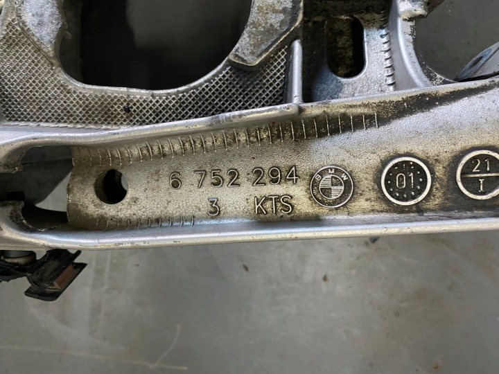 фото №11, Підрамник візок перед bmw 7 e65 e66 6752293 6752294 3.0d 4.4i 01-09r