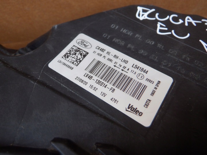 фото №11, Лампы лампа полный led ford kuga mk3 2020-