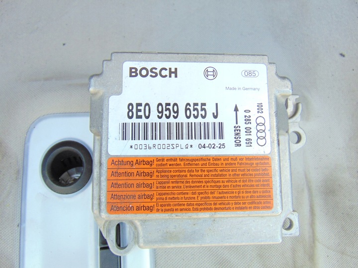 фото №10, Набір подушка безпеки консоль ремені датчик audi a4 b6 європа