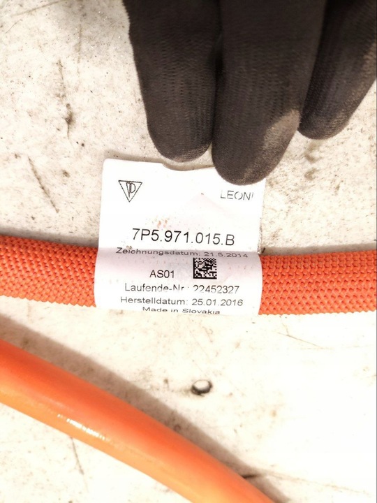 фото №7, Porsche cayenne 92a 2013 інша джгут провід / кабелі 7p5971015b