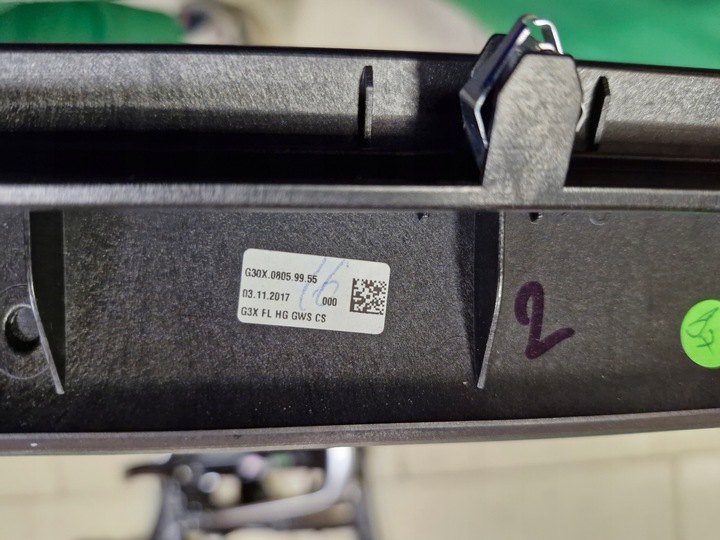 фото №9, Bmw g32 g30 g31 планка декоративна dekor панелі консолі kpl. led