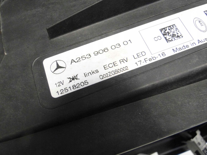 фото №9, Mercedes glc 253 лампа ліва повний led ils