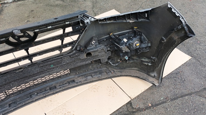 фото №10, Hyundai tucson ii iii 15-18r бампер передний комплектный u3s pdc ксенон