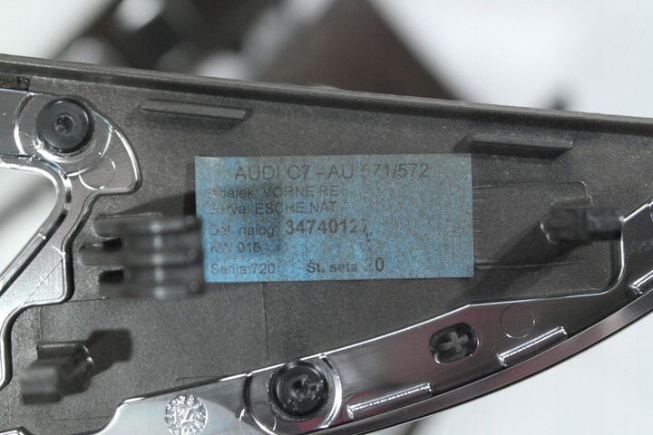 фото №8, Audi a6 c7 4g0 рестайлинг планки декоры интерьера дерево 4g1853190j 4g0867410h