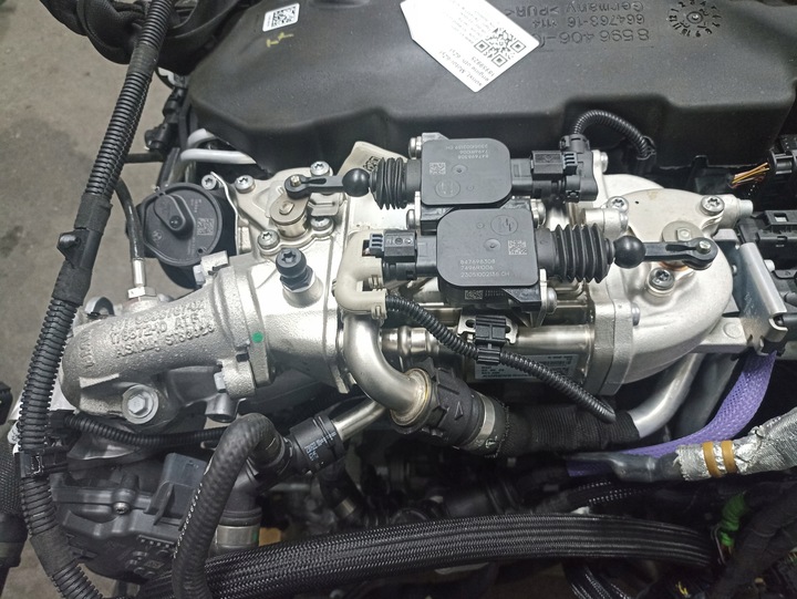 фото №7, Комплектный двигатель bmw b57r b57d30b 3,0 дизель 340km 6429km x3 g01 m40dx
