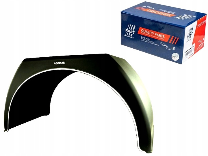 фото №1, Підкрилок iveco daily 06 зад l/p 59.12 6 fast