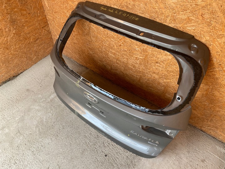фото №8, Hyundai santa fe iv 2019r- кришка багажника зад