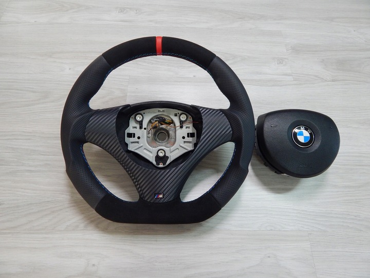 фото №11, Bmw e81 e82 e84 e87 e88 e90 e91 e92- кермо спортивна алькантара подушка