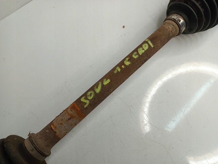 фото №3, Kia soul i 08- 1.6 crdi механическая коробка передач полуось левый перед