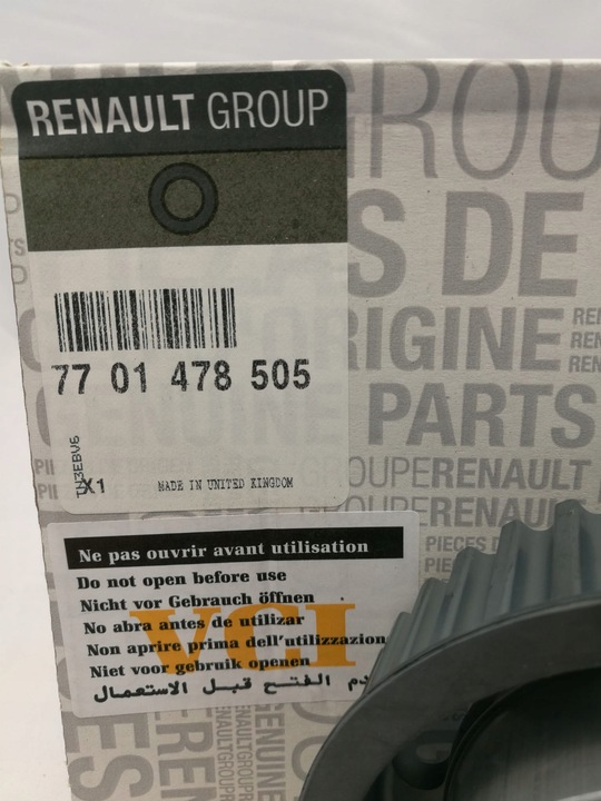 фото №2, Колесо переменных faz распределительный вал renault megane iii 1.6 16v 7701478505 оригинал