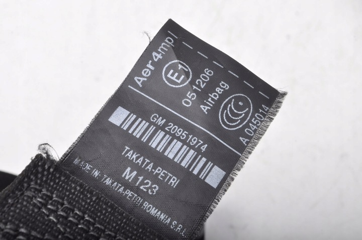 фото №6, Opel insignia a pas безпеки лівий перед переднє 20951974