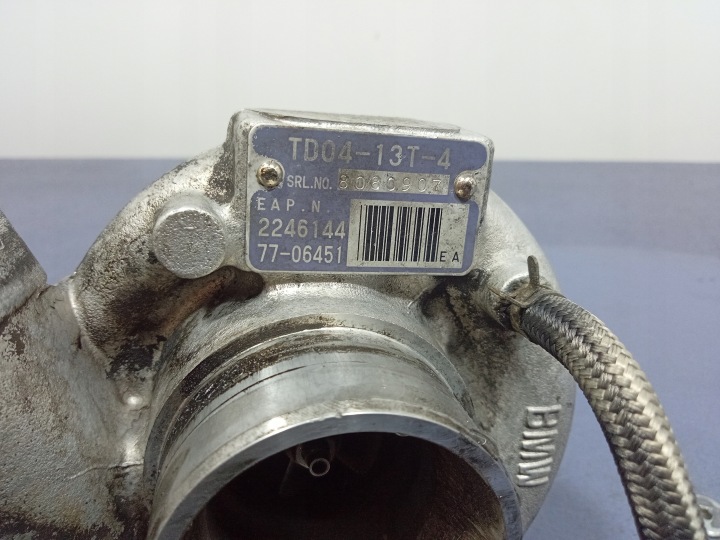 фото №5, Bmw 5 e39 7 e38 2.5 tds m51 турбонагнетатель 2246144