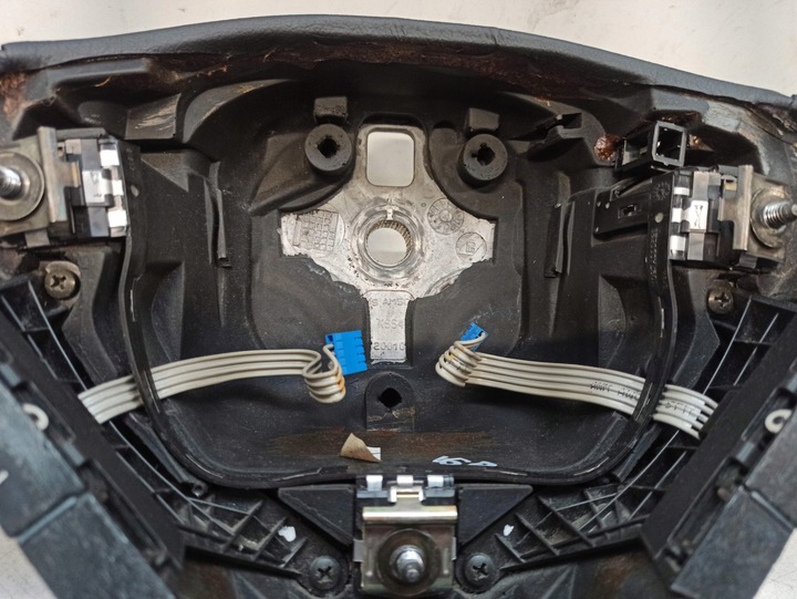 фото №5, Fiat stilo руль многофункциональная кожа кожаный 3-спицевая