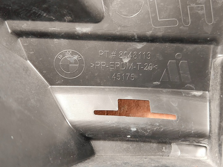 фото №8, Кріплення ковзун бампера лівий + галоген + розпилювач bmw x3 f25 m набір