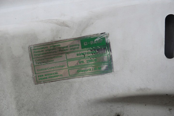 фото №9, Fiat bravo 2 капот кришка двигуна 296/b bianco