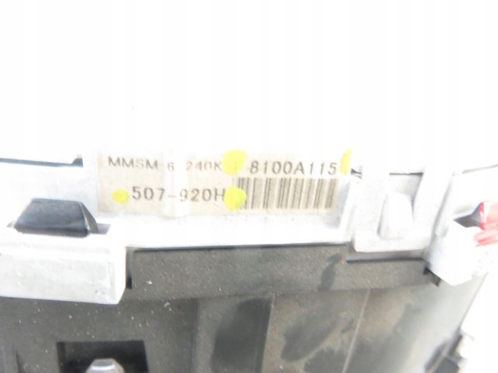 фото №9, Спидометр mitsubishi outlander ii cw_w 2.0 507920h 8100a115 209tys