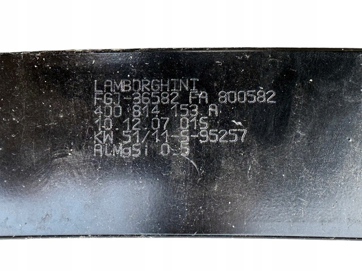 фото №9, Lamborghini gallardo балка задня рама підсилювач 400807307a