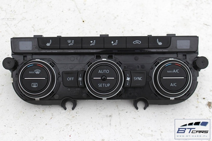 фото №11, Vw golf 7 панель кондиционера климат 5g0907044r 5g0907044aa 5g0907044an 5g090