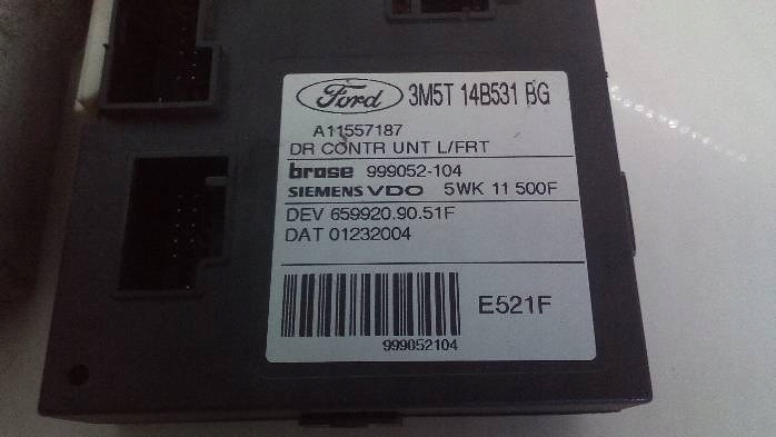 фото №7, Двигунчик скла лівий перед ford c-max 3m5t14b531bg