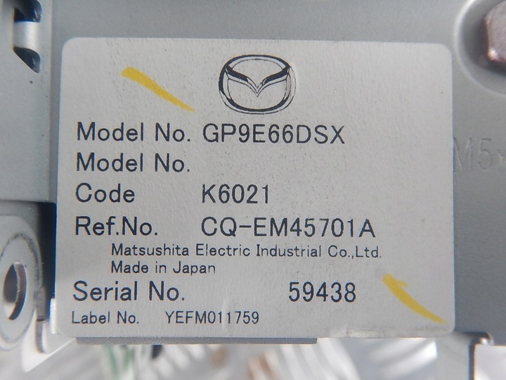 фото №8, Mazda 6 i gg gy mps радио cd чейнджер