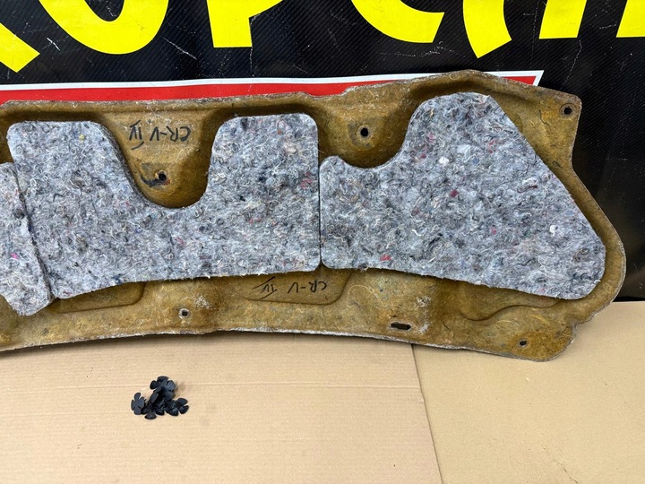 фото №10, Honda cr-v iv 12-18 шумоізоляція килимок капота + застібки