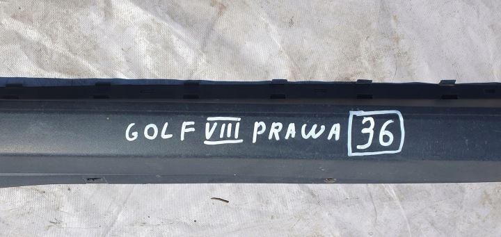 фото №5, Молдинг порогова поріг накладка права volkswagen passat b5 3b0853856d