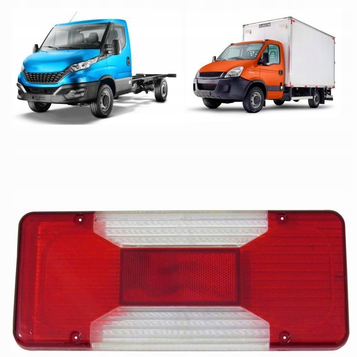 фото №16, Плафон правые левый лампы зад iveco daily 35c15 35s17