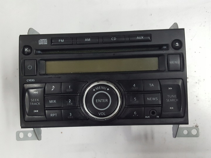 фото №1, Nissan juke i f15 10-14r радио cd радиопроигрыватель