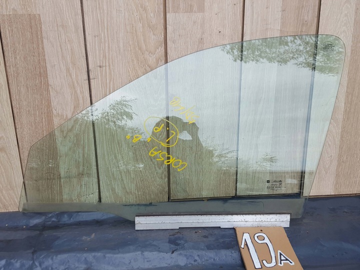 фото №1, Скло бокова ліва передня лівий перед opel corsa b hb 5d