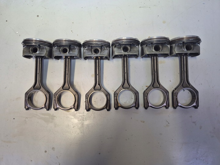 фото №7, Поршень шатун кільця bmw 3.0 3.0i n52 n52b30 e60 e65 e90 f25 f10 f01