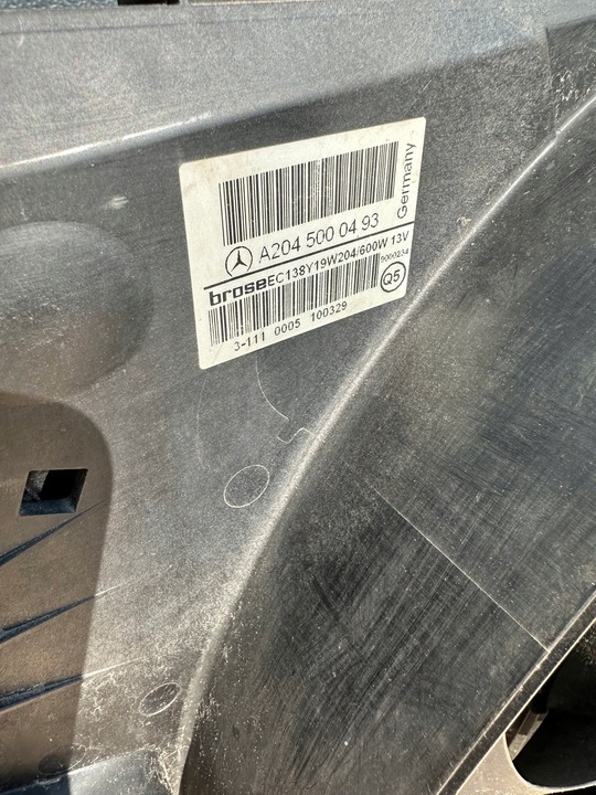 фото №8, Комплект радиатор mercedes e класс w212 2.2cdi авто