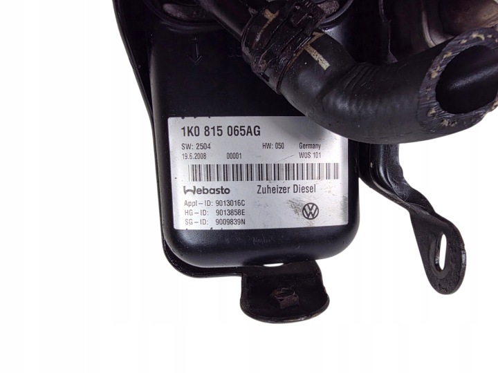 фото №9, Vw golf touran вебасто 1k0815065ag