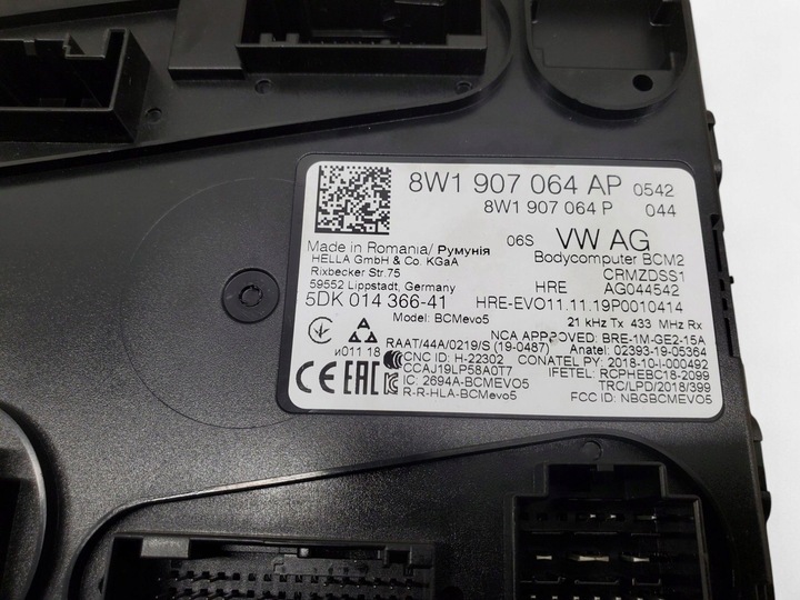 фото №5, Audi q7 4m 2020 модуль / блок керування комфорту