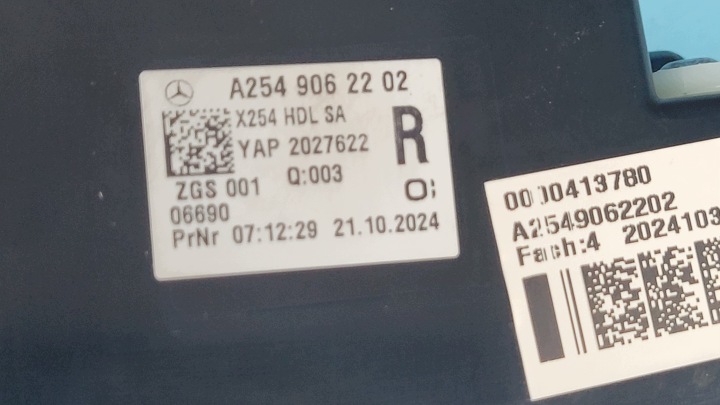 фото №15, Mercedes glc w254 фара права задня кришки багажника a2549062202