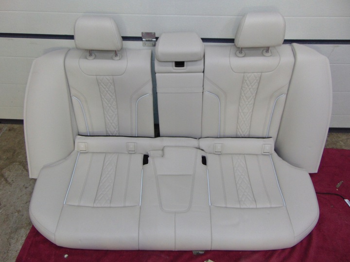 фото №7, Bmw g30 5 рестайлінг комплектні салон сидіння диван now org nappa weis