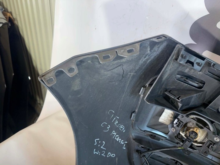 фото №11, Citroen c3 i picasso бампер перед передній kthc 9681800777 2008-2012