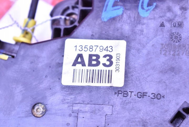 фото №7, Замок дверь левый зад задний 13587943 cadillac xts 1 i sedan 12-17