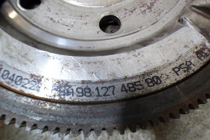 фото №13, Колесо двухмассовый сцепление пробег 89tys.km. 9812748880 opel corsa f 1.5cdti