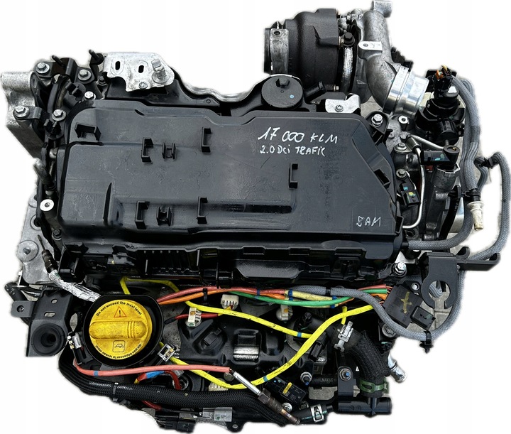 фото №8, Комплектный двигатель 2.0 dci nissan nv300 nv 300 m9rv710 m9r 710 17tyś km