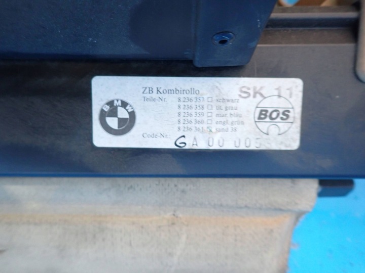 фото №5, Ролета багажника bmw e39 універсал 8236361